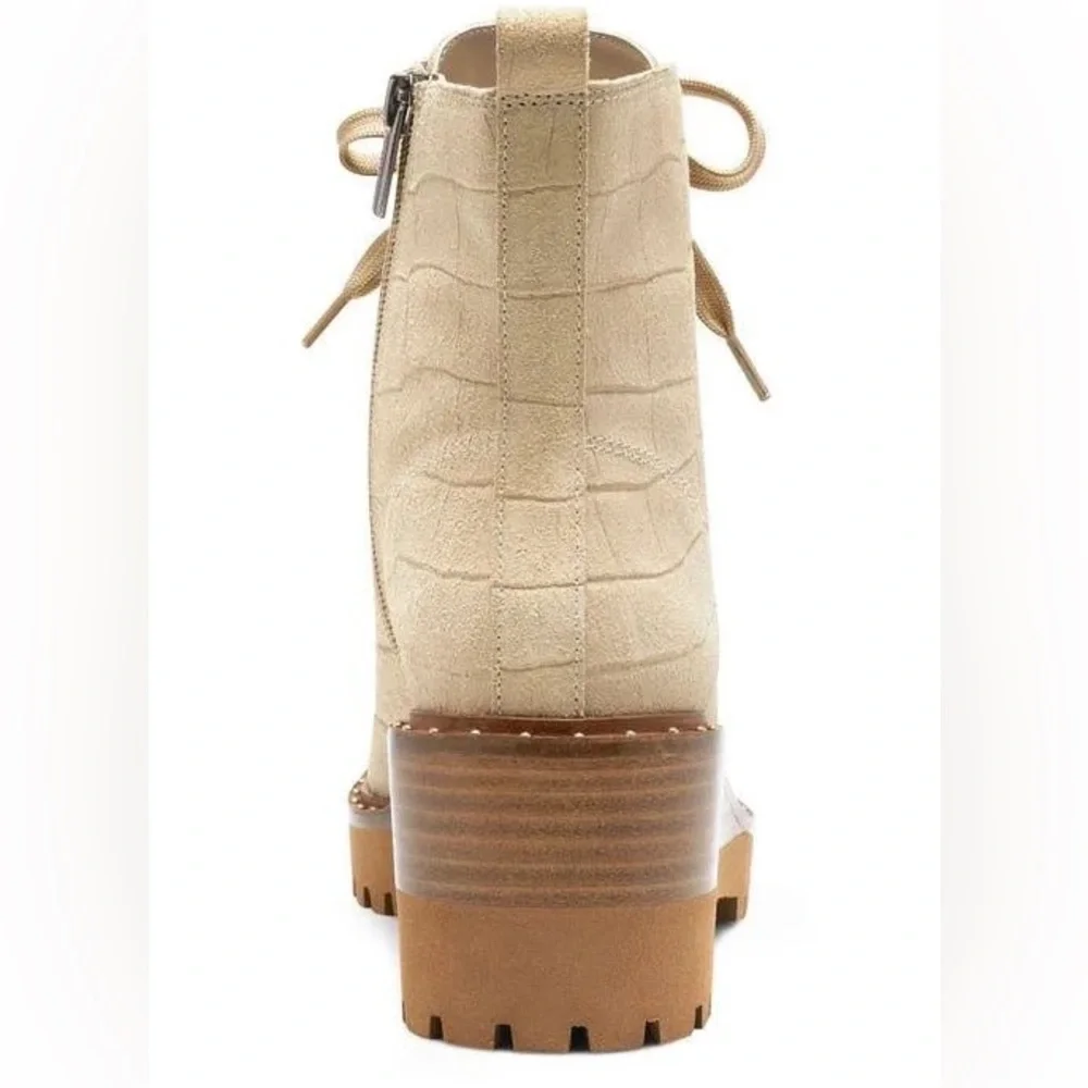 NIB Vince Camuto suede croco boots - Picture 2 of 3